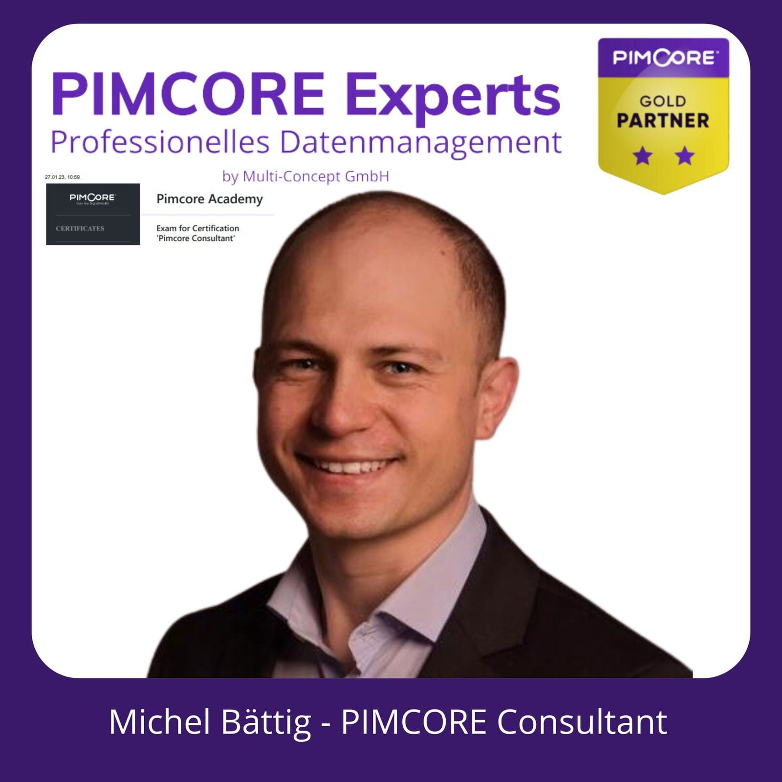 Michel Bättig, PIMCORE Consultant